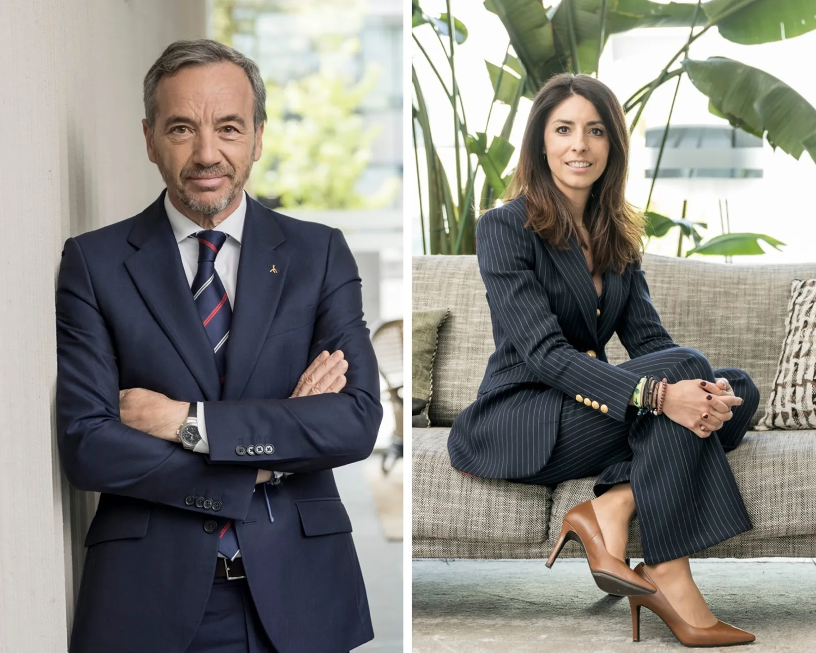 José Ángel Preciados y Beatriz Miguel