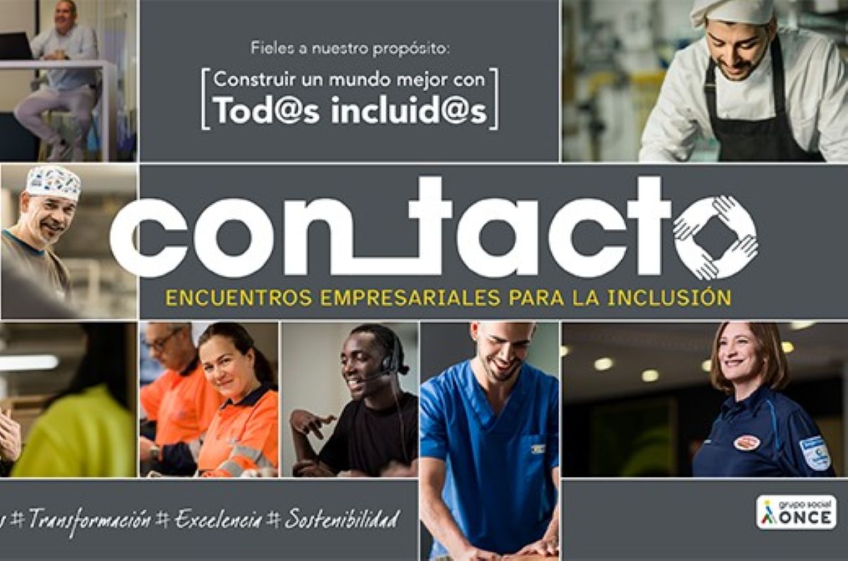 Banner de la campaña Con-Tacto de ILUNION