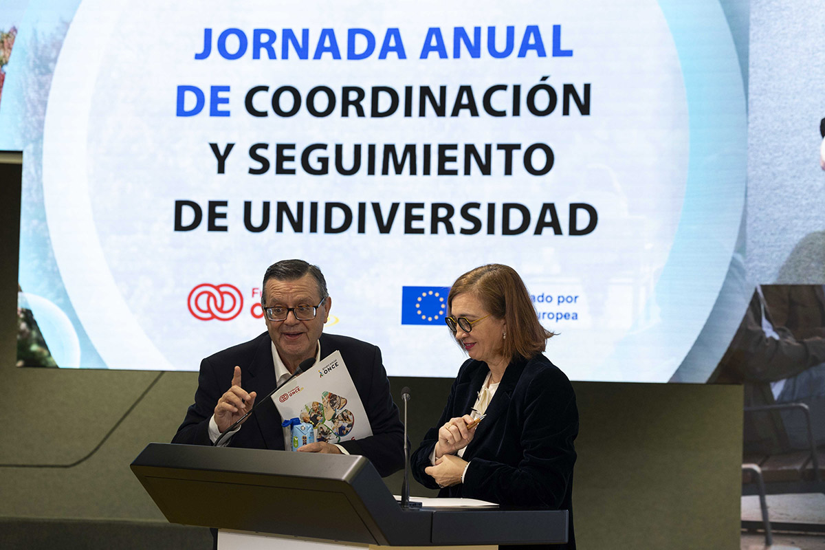 Martínez Donoso y Martínez Lozano durante la presentación de la jornada