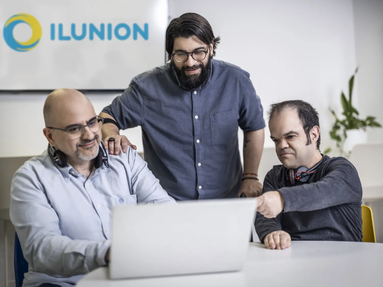 Trabajadores de Ilunion Contact Center BPO