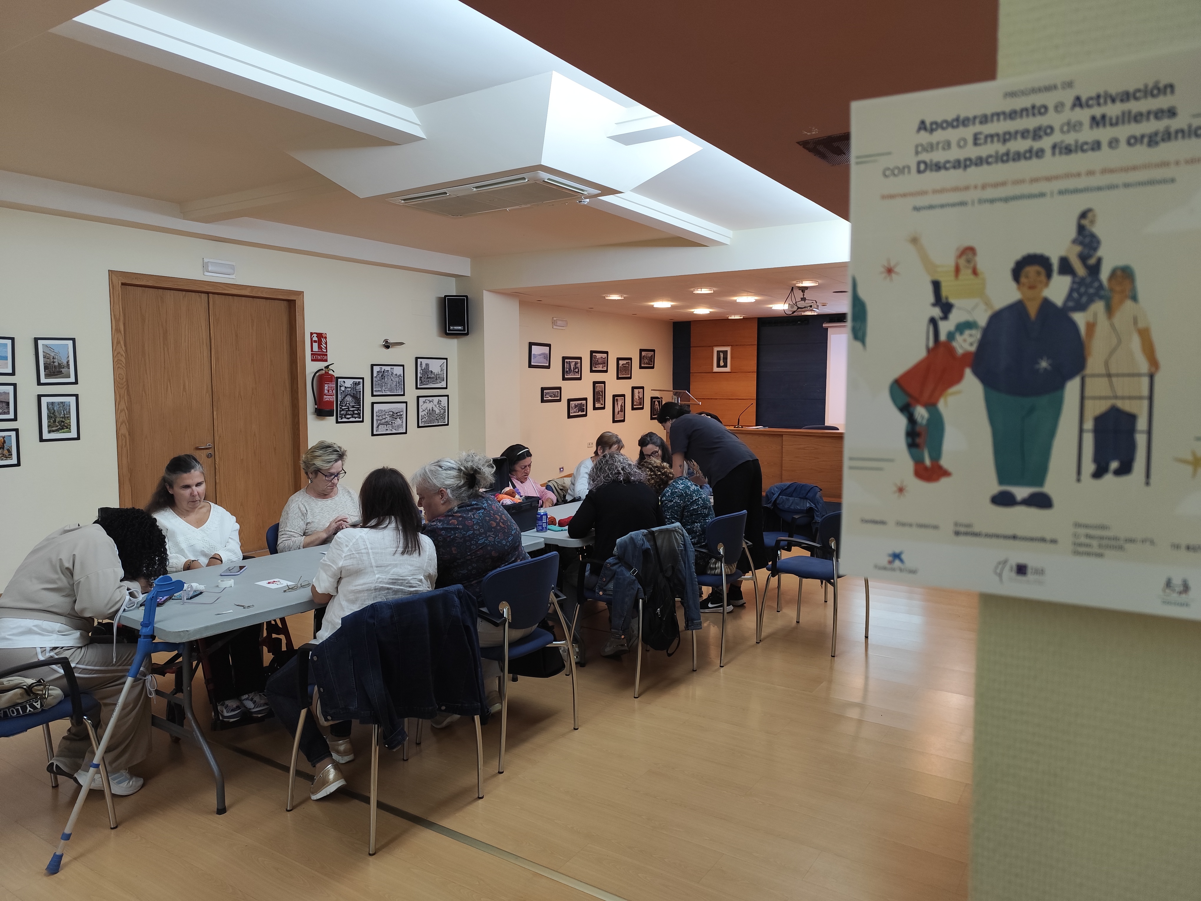 Actividad del programa de empoderamiento de mujeres con discapacidad celebrada en Galicia en anterior edición