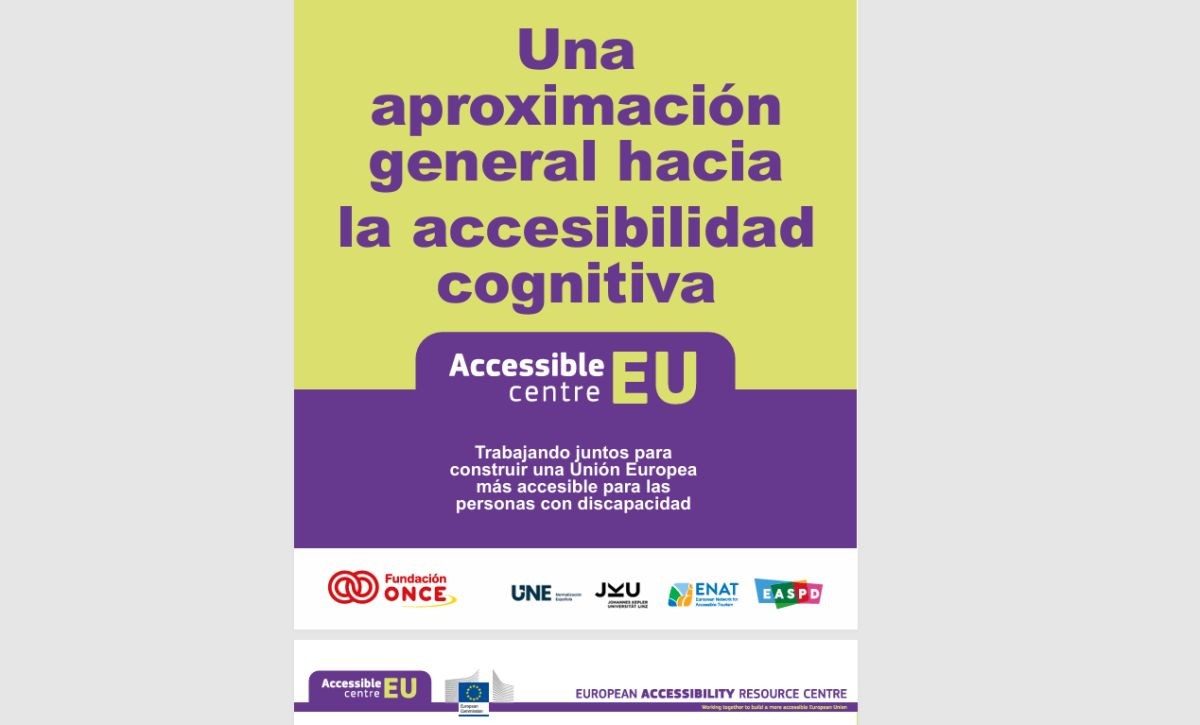 Portada de la guía en formato digital | FOTO de AccesibleEU