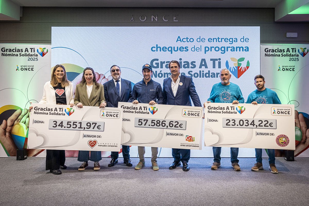 Ganadores del Programa 'Gracias a ti' 2025
