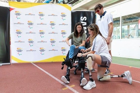  Participantes en el programa de Sa https://www.paralimpicos.es/msung y Paralímpicos | Foto de Samsung