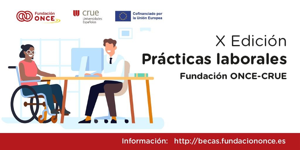 Gráfica alusiva a las Prácticas Laborares de Fundación ONCED-CRUE
