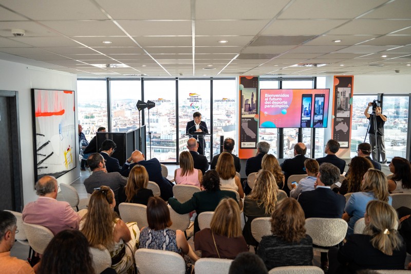 Alberto Durán en la presentación del Plan Estratégico del CPE