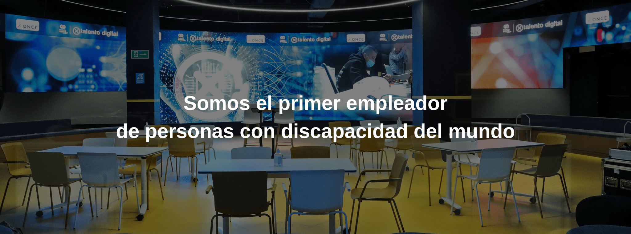 Somos el primer empleador de personas con discapacidad del mundo