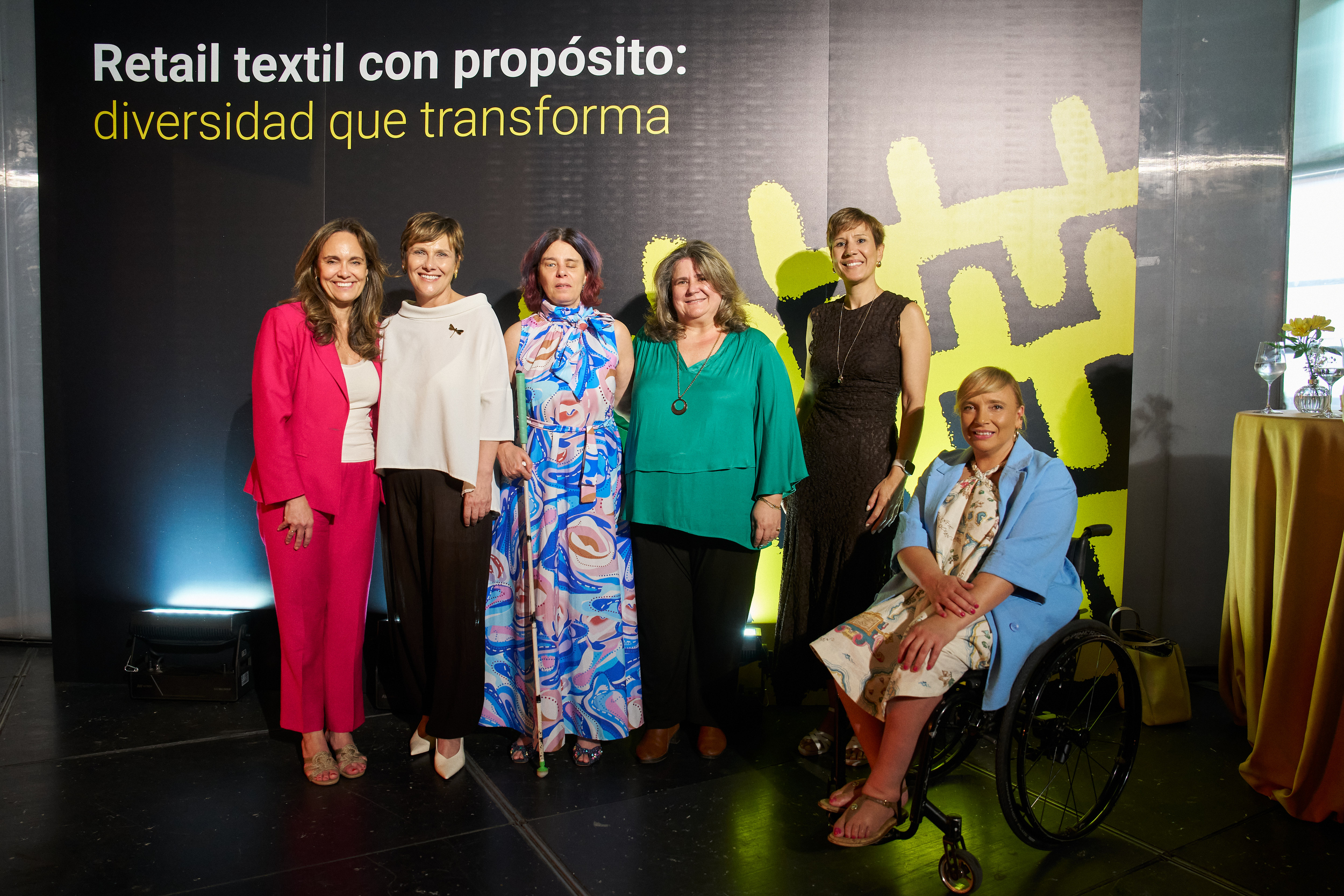 Foto de grupo de las ponentes en el congreso