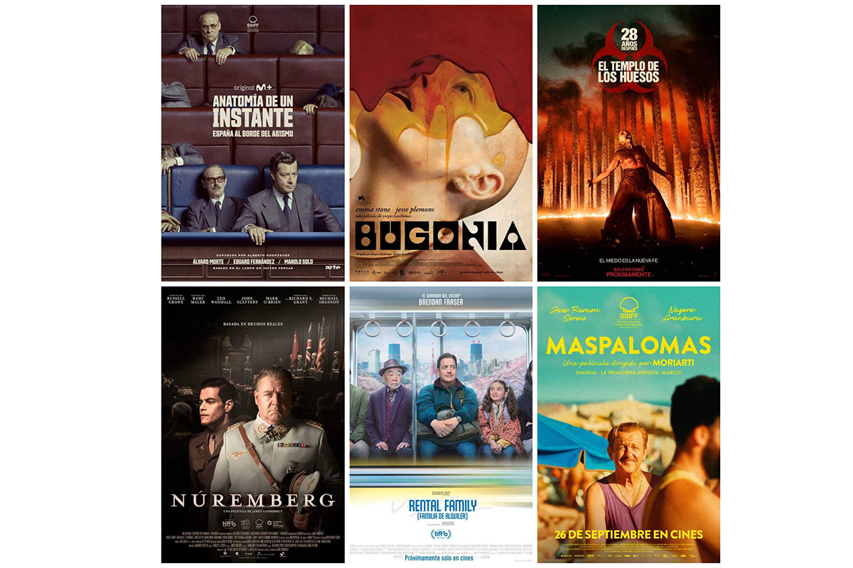 Carteles de las diferentes películas