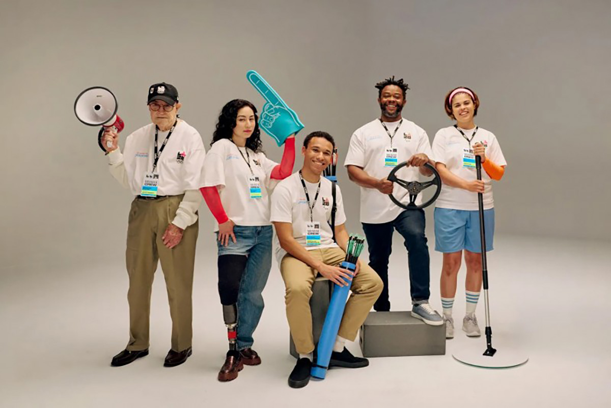 Publicidad para captar a los voluntarios y voluntarias