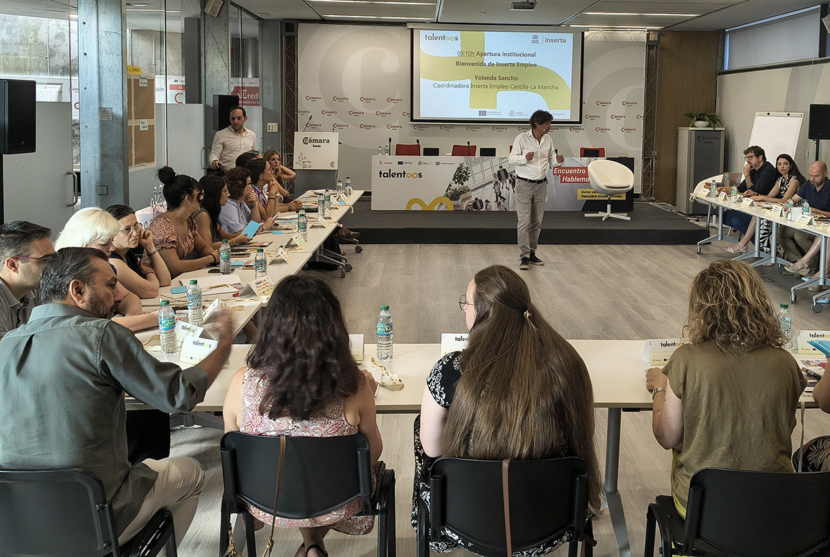 Un momento del encuentro Talentoos en Toledo