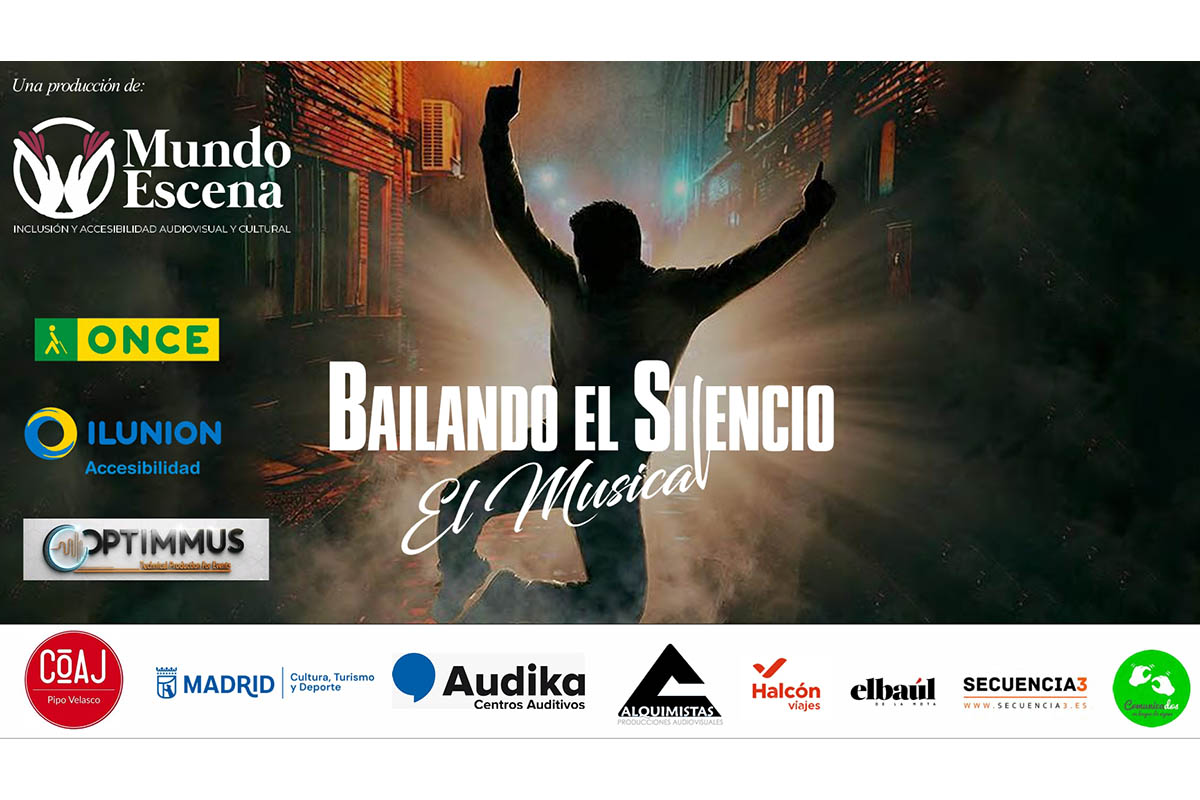 Cartel de Bailando el silencio, el Musical