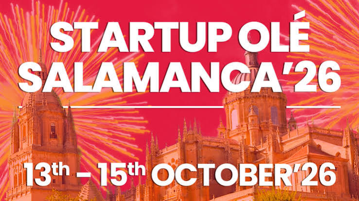 Diapositiva cartel de la StartUp Olé Salamanca'26