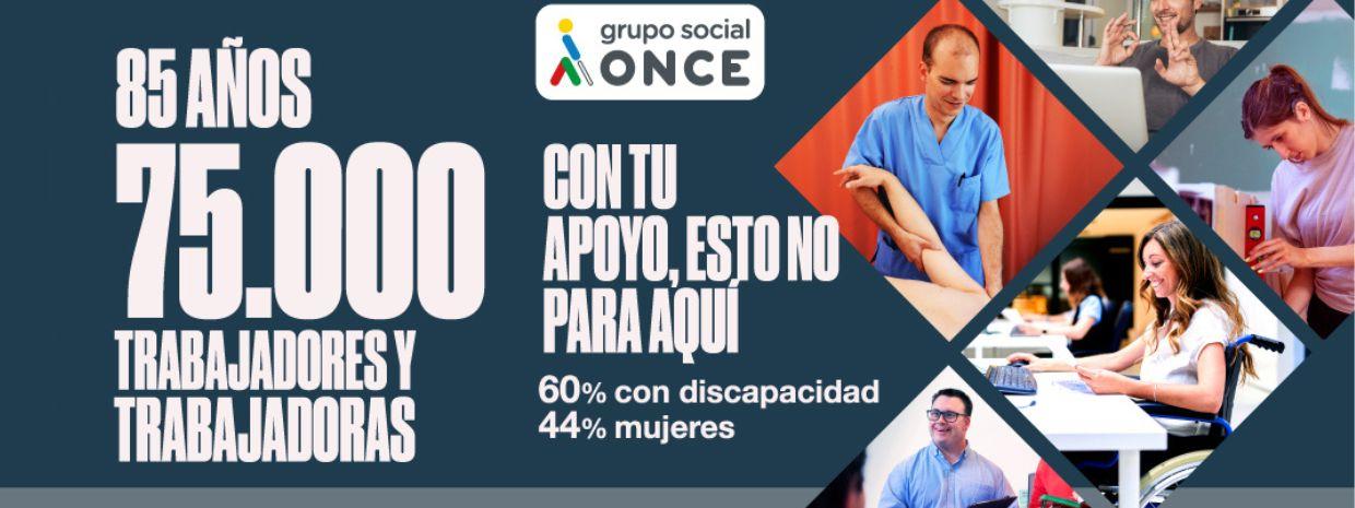 Hemos alcanzado un hito histórico, con el 60% de personas con discapacidad y el 44% mujeres.