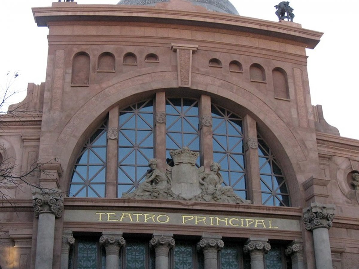 Fachada del Teatre Principal de Terrassa