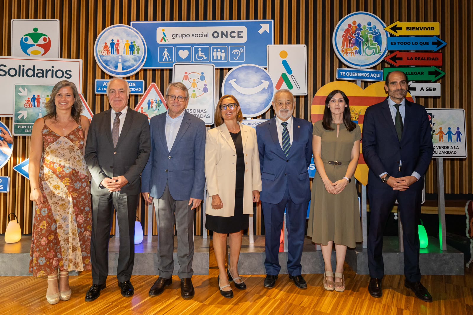 Galardonados con los Premios Solidarios Grupo Social ONCE Aragón 2026