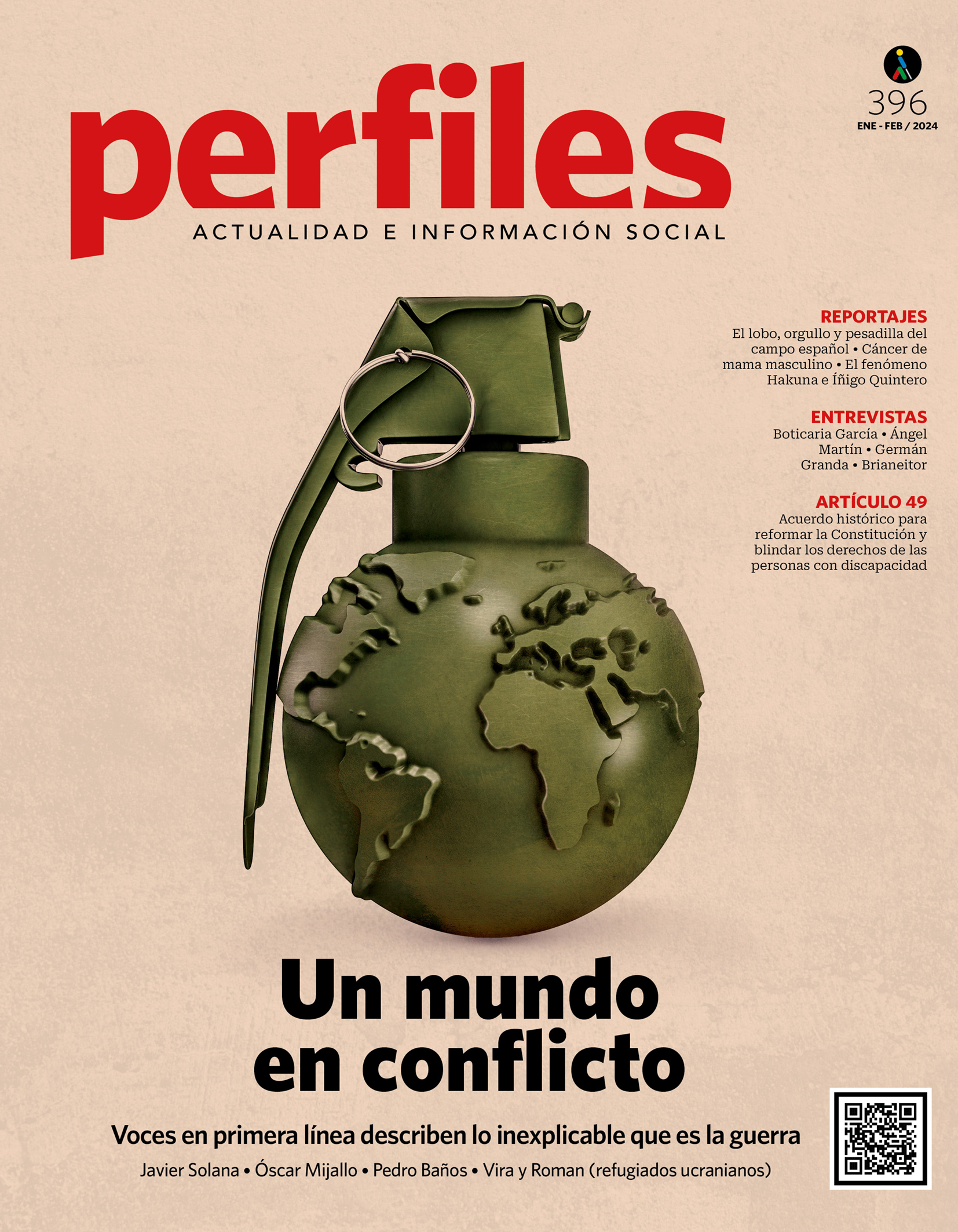 Portada perfiles, número 396