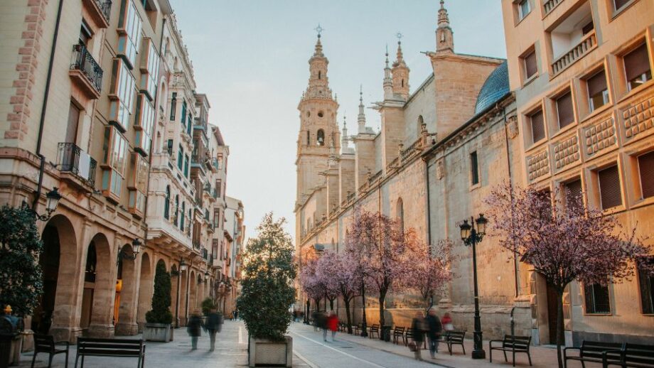 Imagen del casco antiguo de Logroño