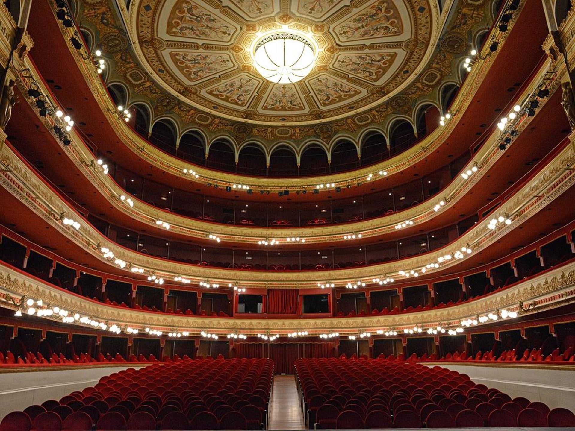 Patio de butacas del Teatro Calderón