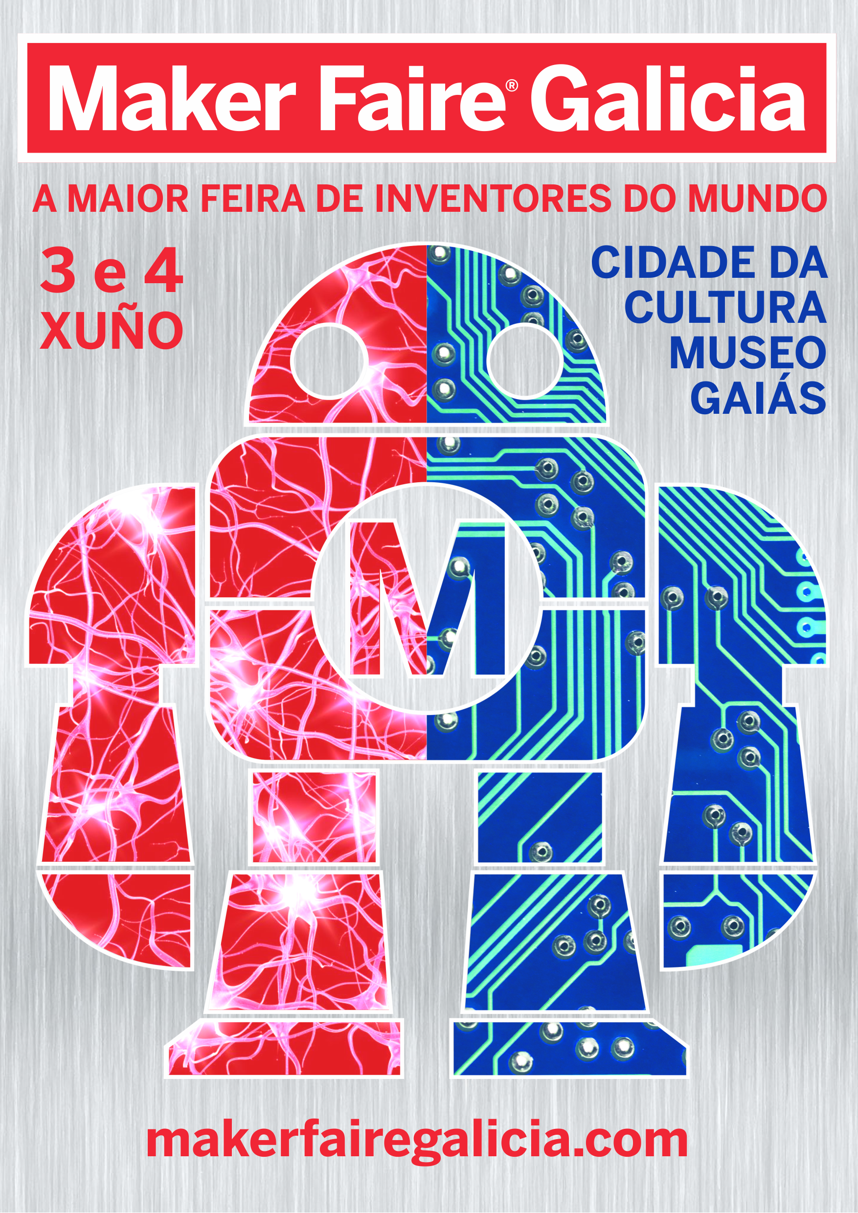 Póster de la Maker Faire Galicia