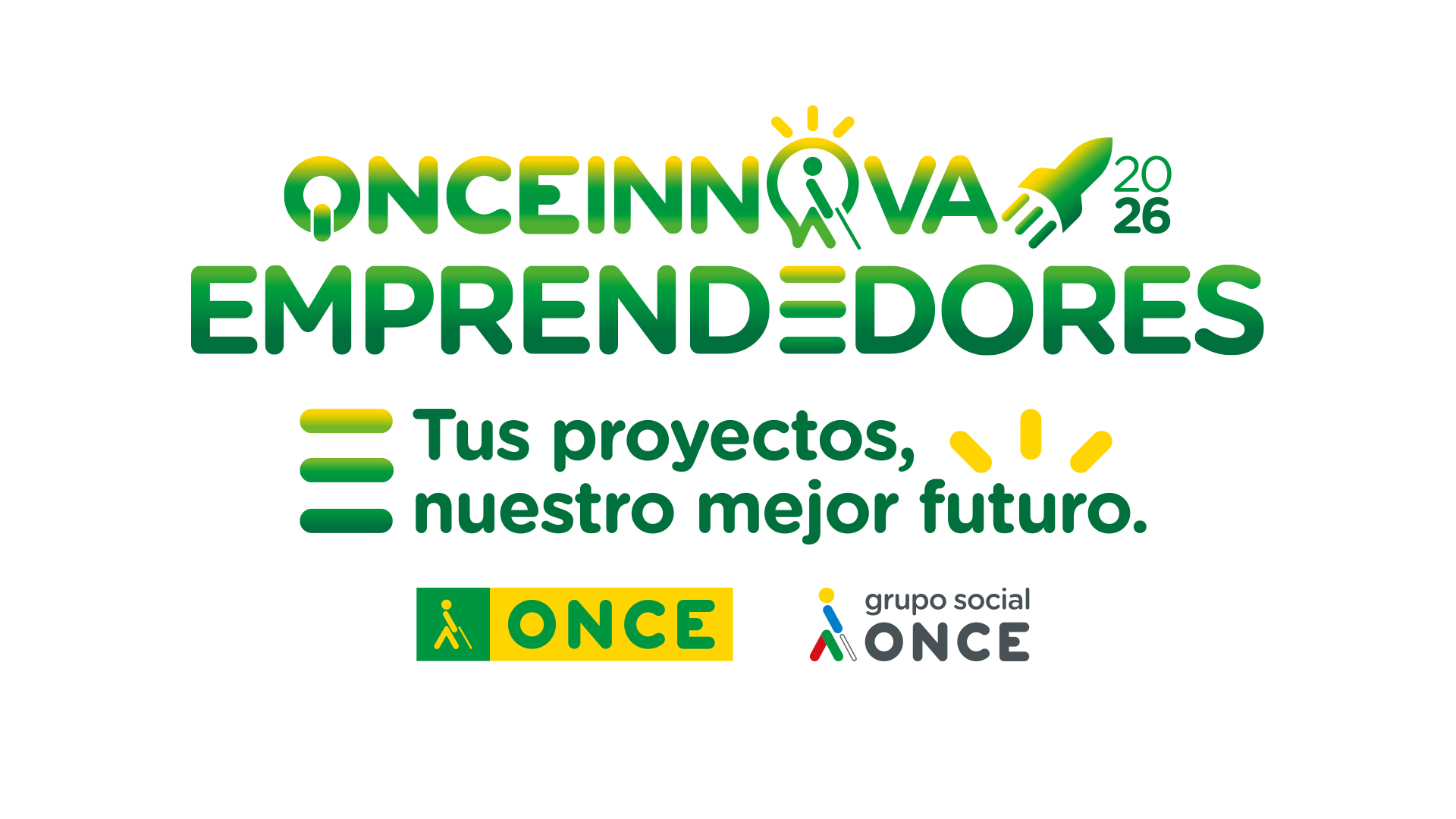 Logo ONCE Innova Emprendedores 2026