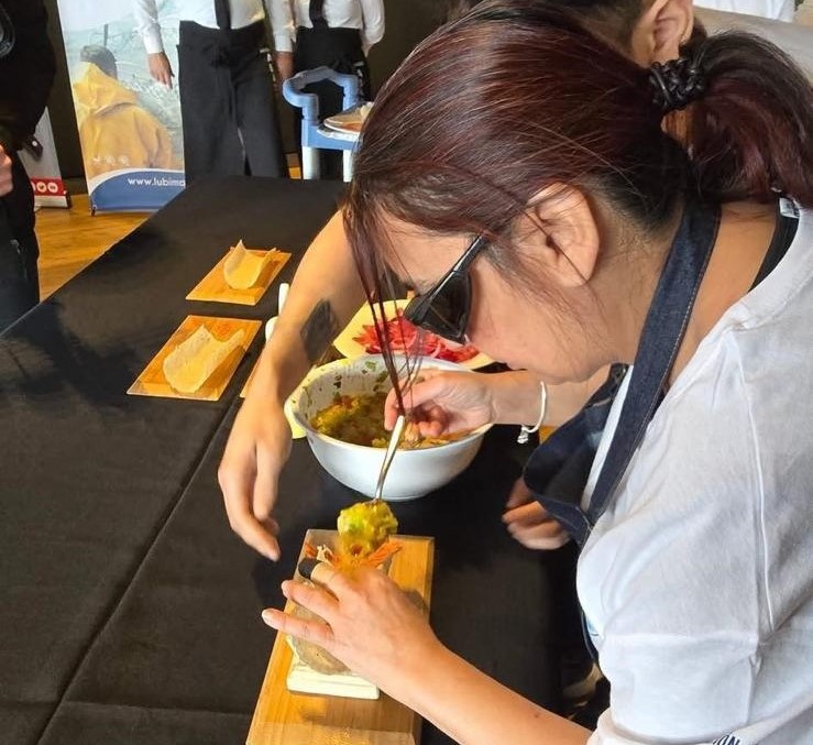 Mariví Martínez ganadora del IV Concurso Nacional de Cocina para Invidentes