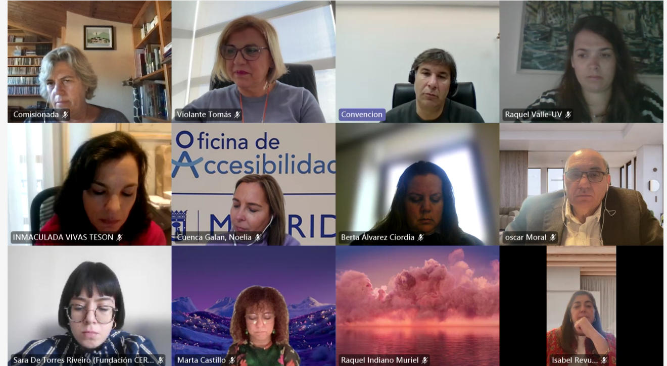 Reunión del comité de apoyo a la Convención CDPD del CERMI Reunión del comité de apoyo a la Convención CDPD del CERMI