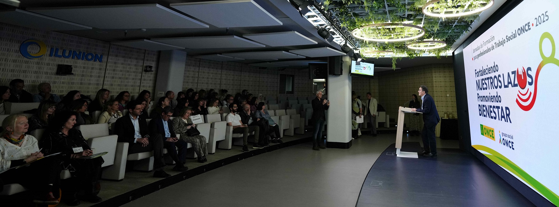 Ramos durante la presentación de las jornadas