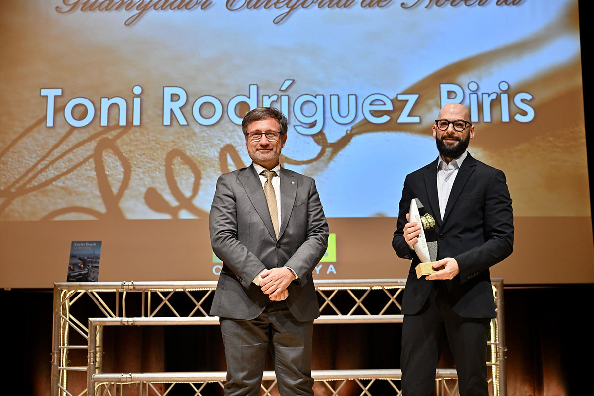 Toni Rodríguez Piris recoge su galardón