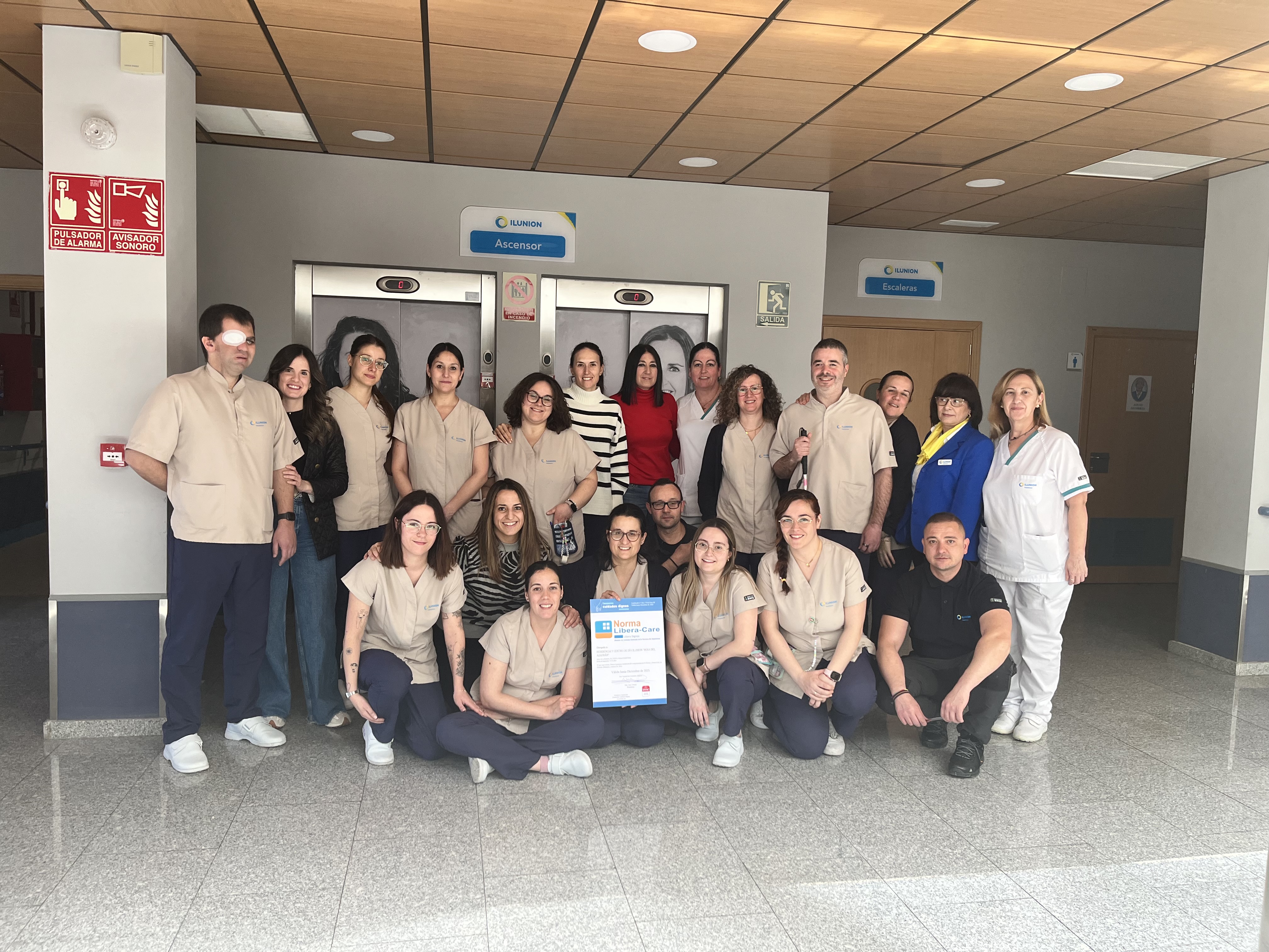 Equipo de Ilunion Vida Senior de La Solana Equipo de Ilunion Vida Senior de La Solana