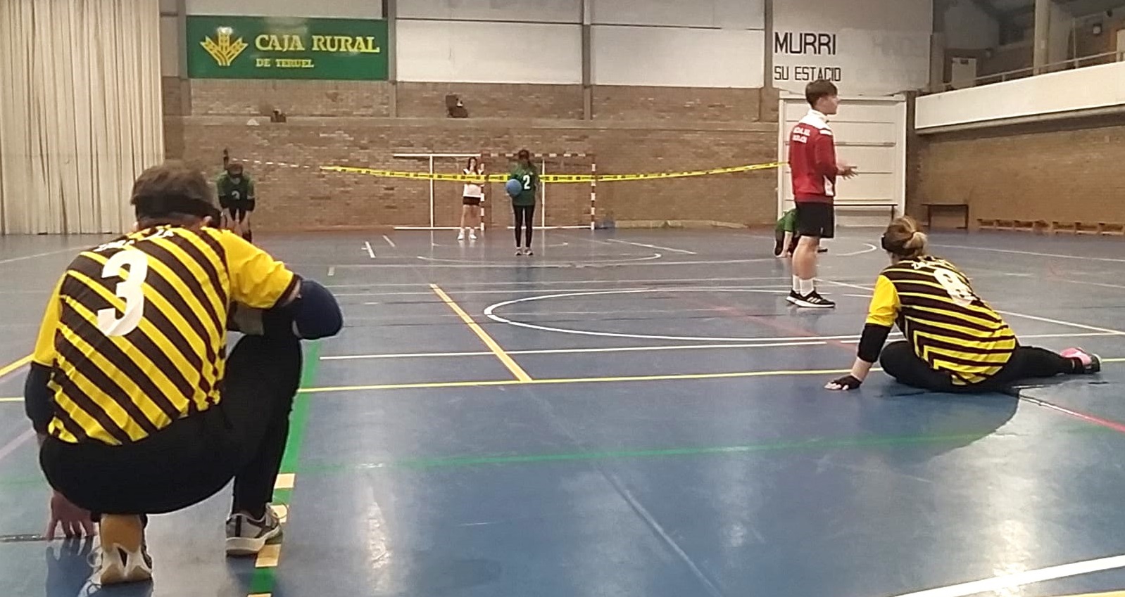 Exhibición de Goalball