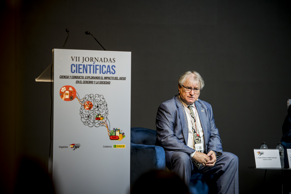 Máximo Gutiérrez durante la inauguración de la Jornada de Fejar