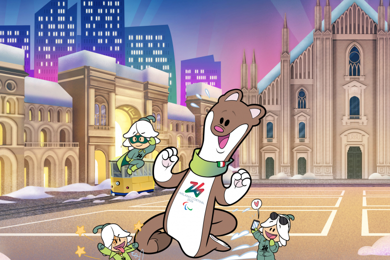 mascota de los JJPP de Invierno 2026