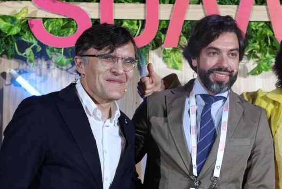 Alberto Durán y David Blanco en el South Summit