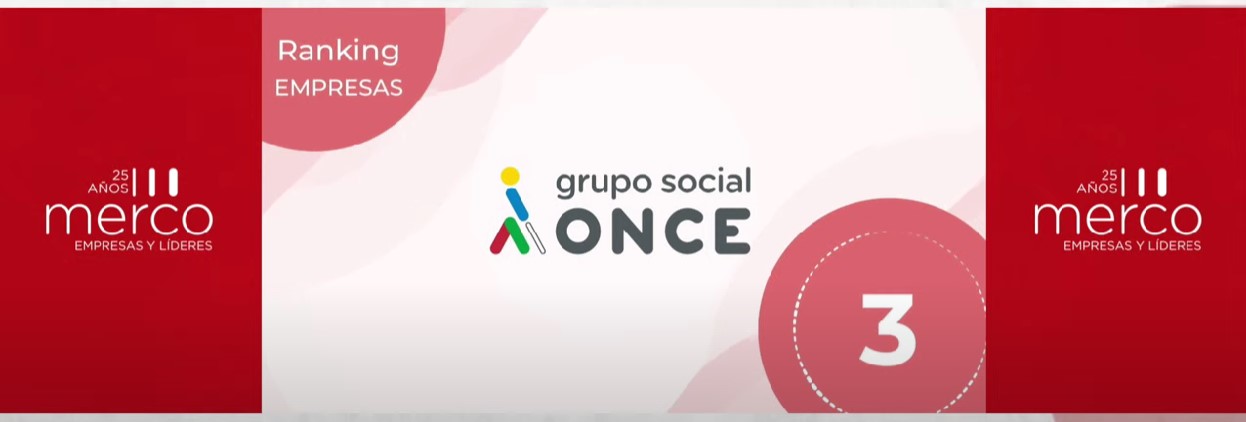 Logos de Merco y de Grupo Social ONCE