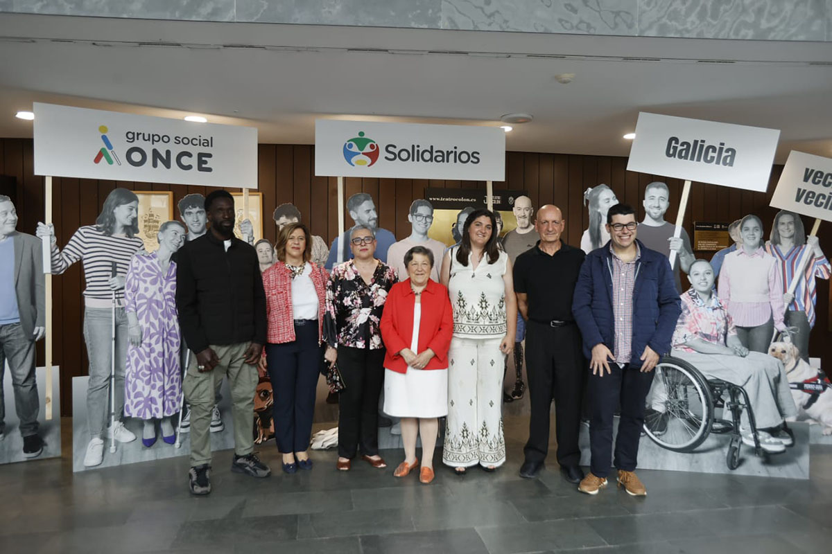 Galardonados con los Premios Solidarios Grupo Social ONCE Galicia 2025 Galardonados con los Premios Solidarios Grupo Social ONCE Galicia 2025