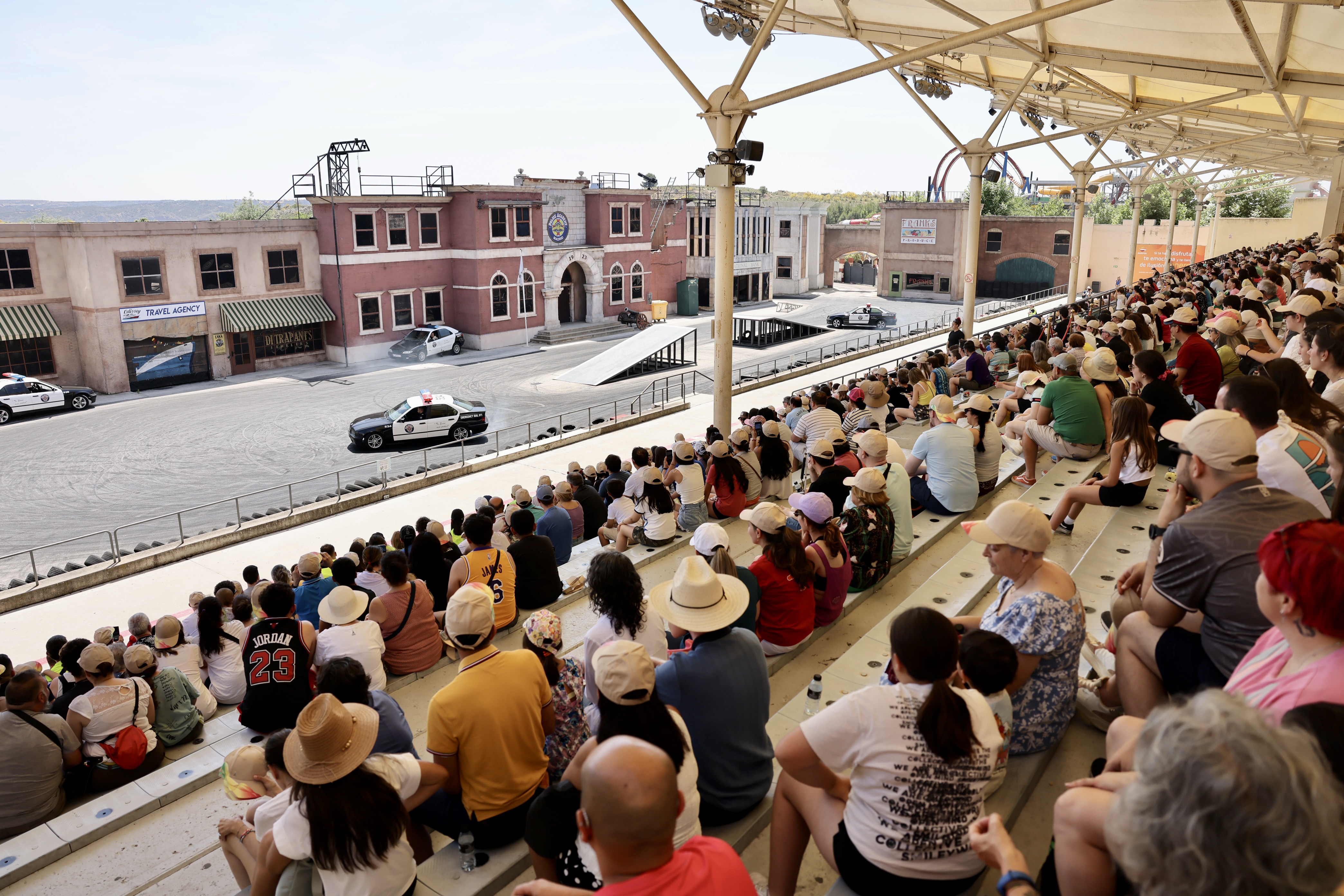 Panorámica de los participantes en el Día de la ONCE en Madrid