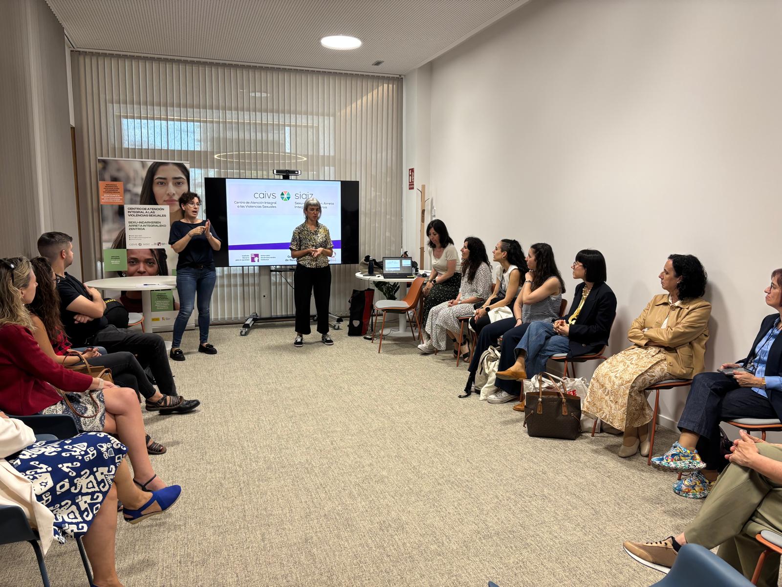 Visita al Centro de Atención Integral a Víctimas de Violencia Sexual (CAIVS)