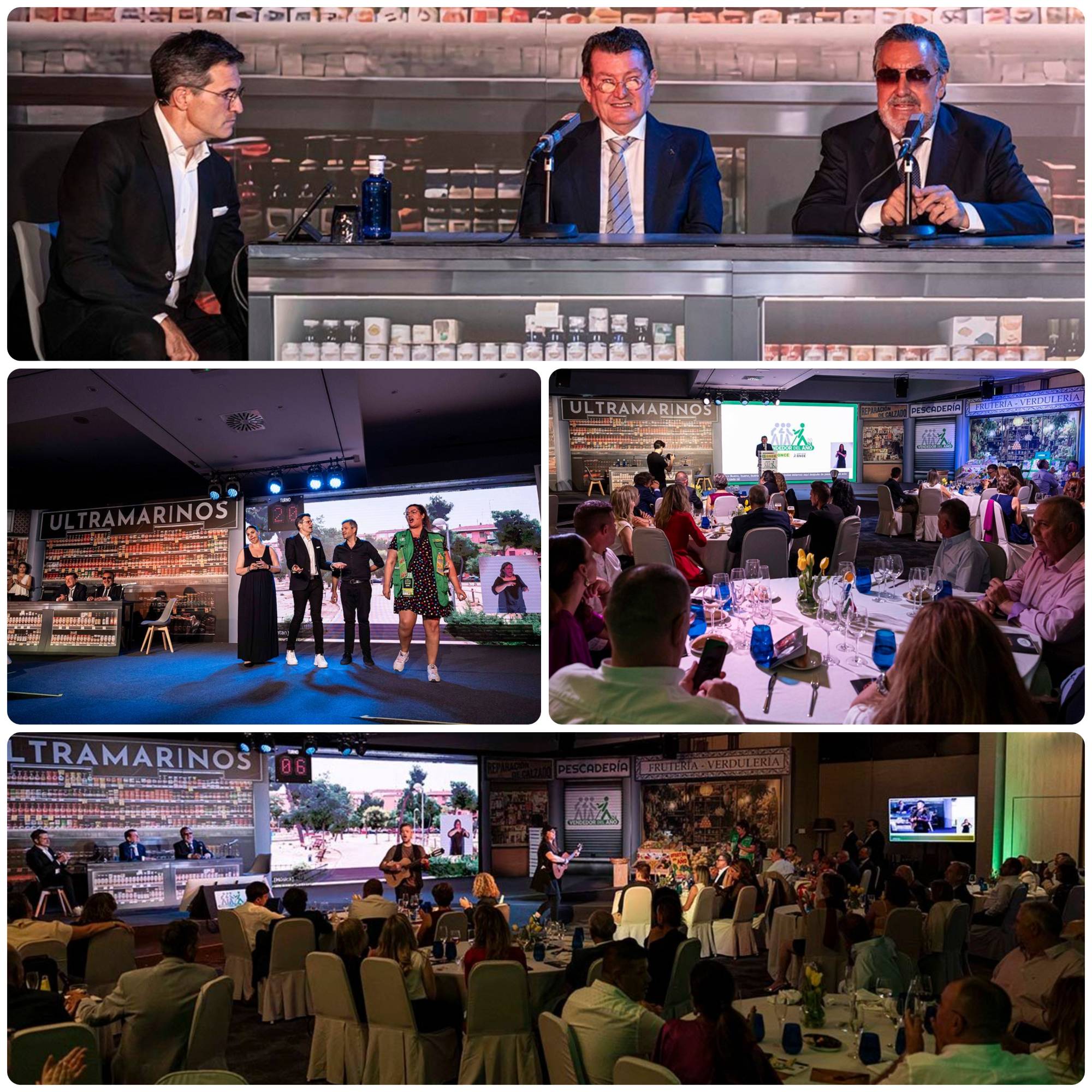Varios momentos de la gala