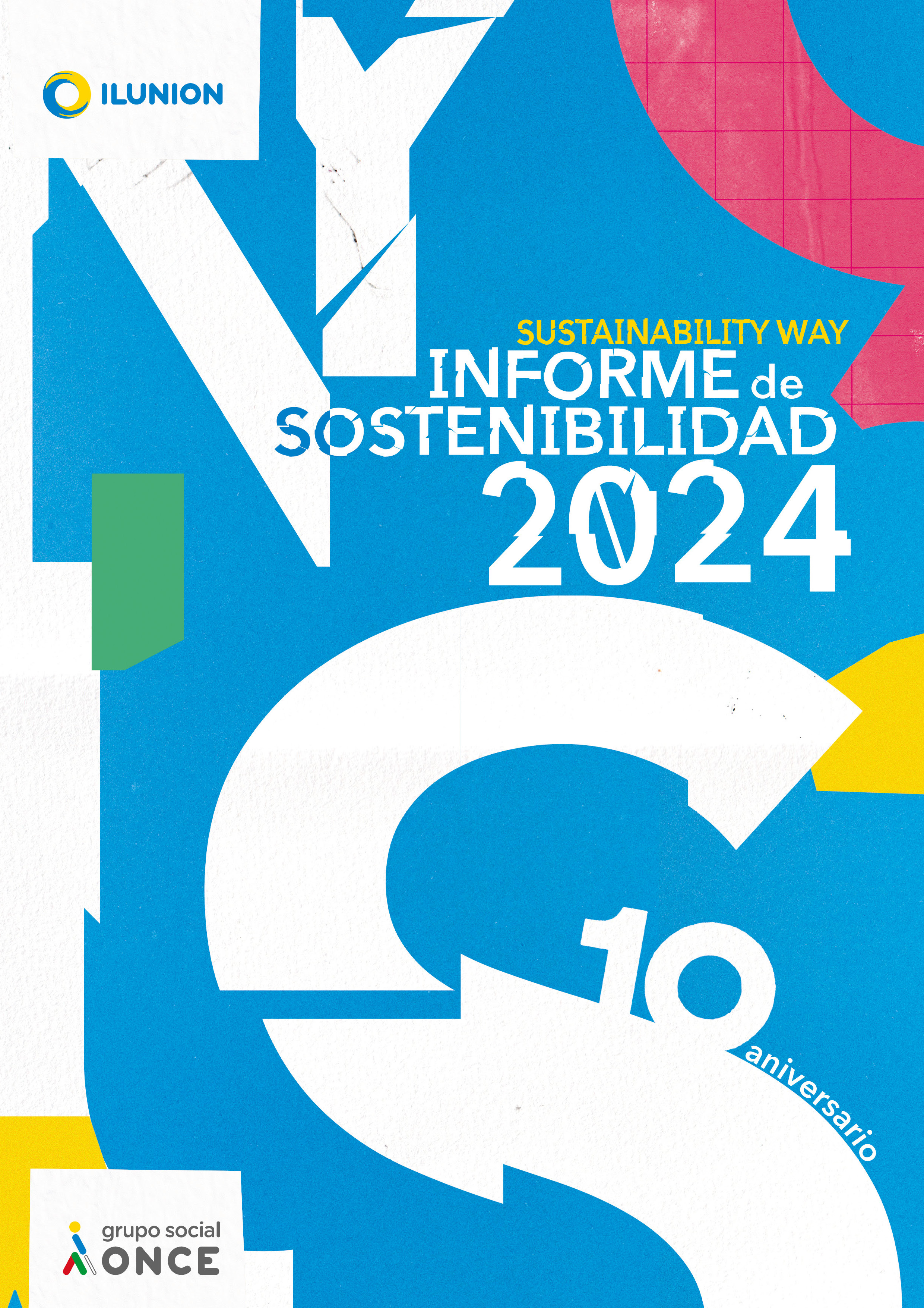 Portada del Informe de Sostenibilidad de ILUNION