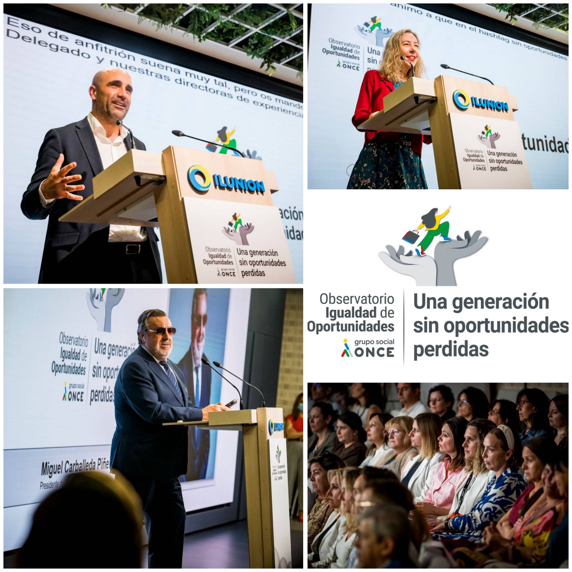 Intervenciones de los responsables del Grupo Social ONCE