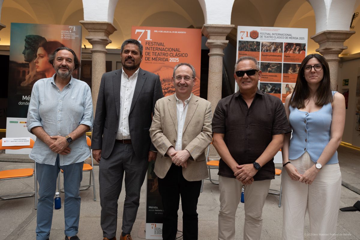De izda. a drcha. Fran Maldonado, Fernando Iglesias, Jesús Cimarro, Ángel Luis Gómez y Marta Checa De izda. a drcha. Fran Maldonado, Fernando Iglesias, Jesús Cimarro, Ángel Luis Gómez y Marta Checa
