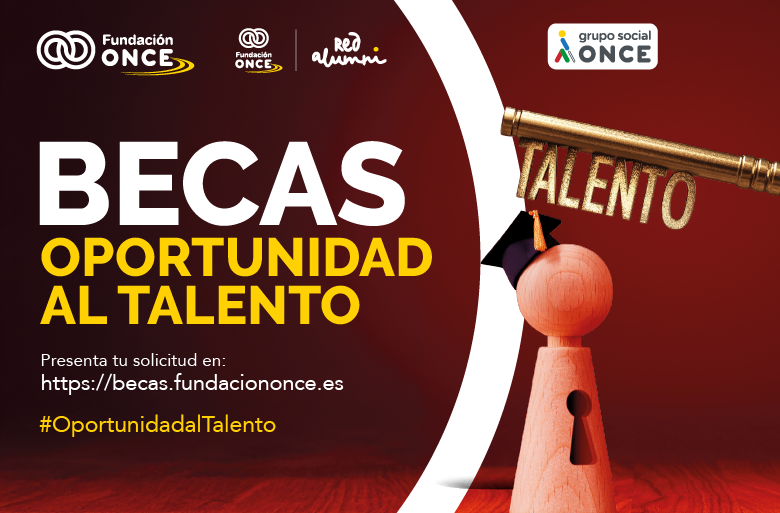 Cartel Becas Oportunidad al Talento
