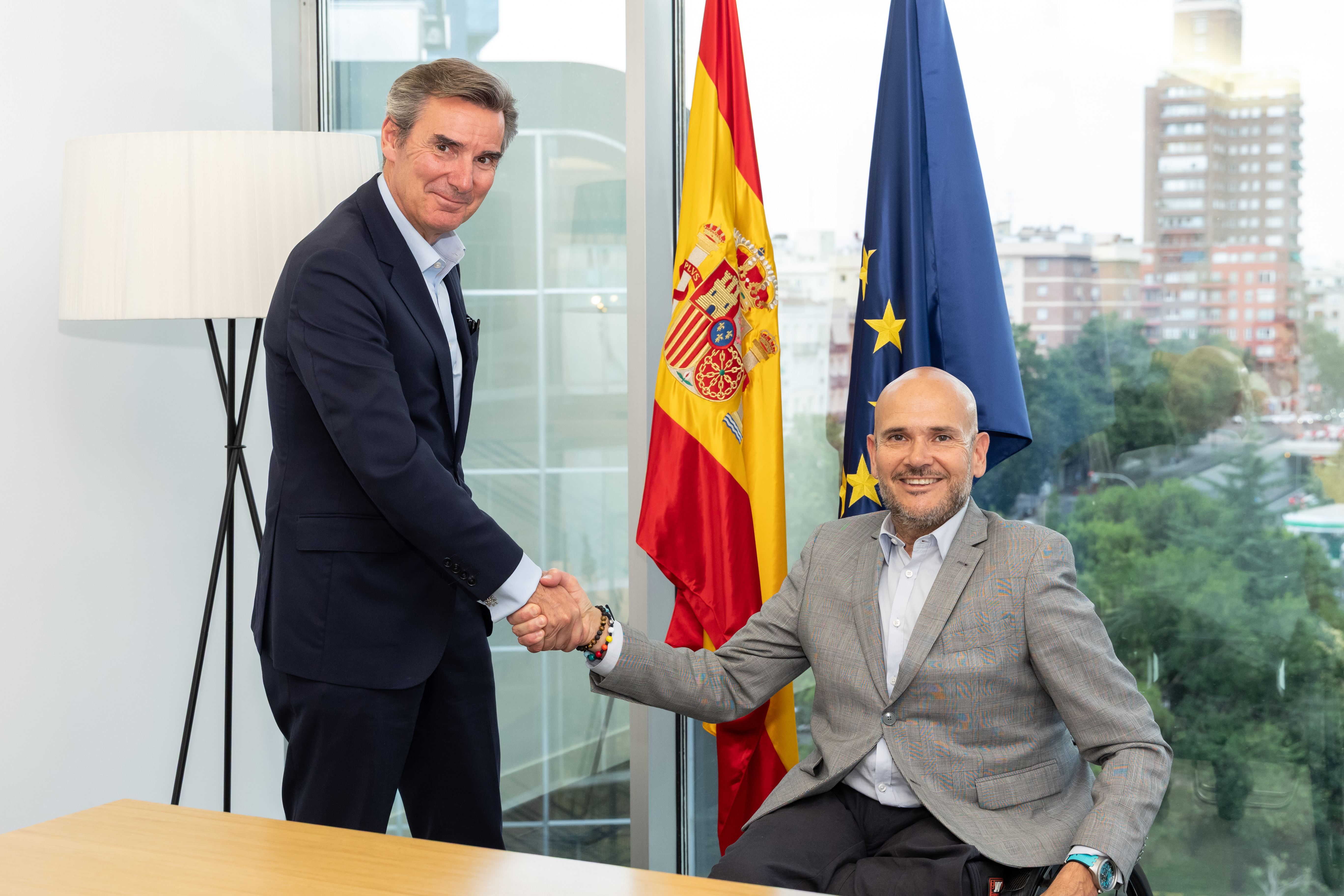 Carlos San Basilio y Anxo Queiruga