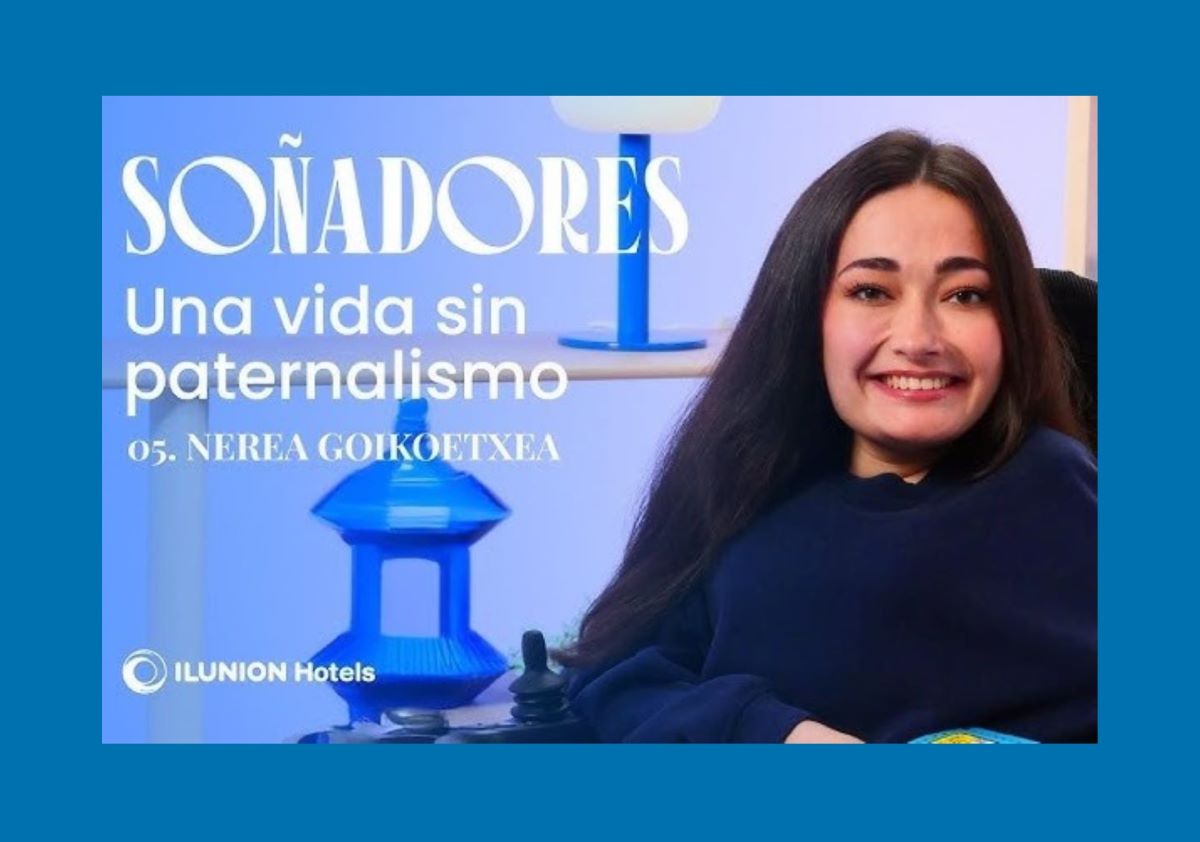 Nerea Goikoetxea en un fotograma de la campaña Soñadores