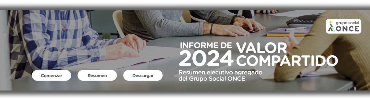 Banner clickable del IVC 2024 en la web del Grupo Social ONCE