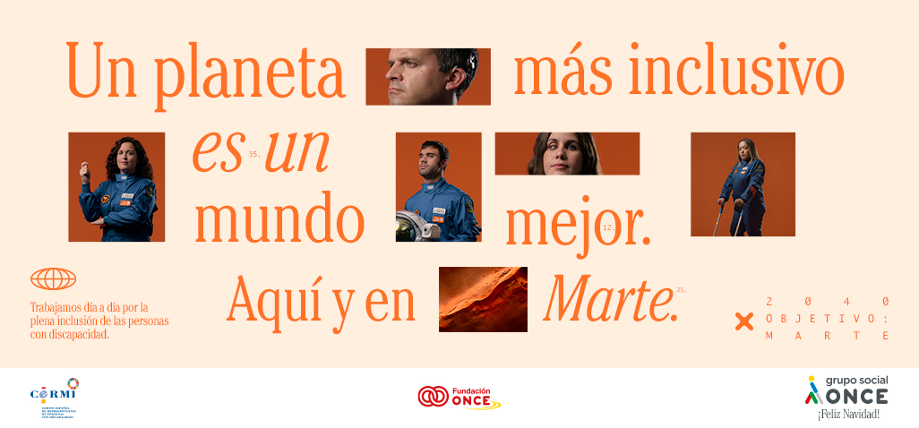 Aquí y en Marte. Un planeta más inclusivo es un mundo mejor.