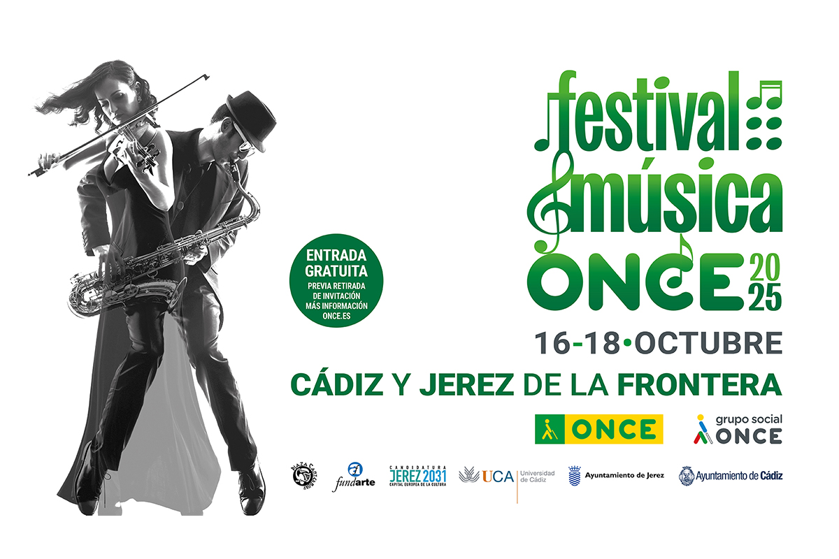 Cartel del I Festival de Música ONCE Cartel del I Festival de Música ONCE