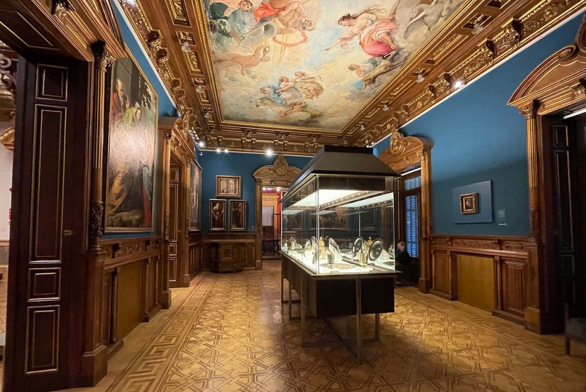 Una de las salas del Museo Lázaro Galdiano Una de las salas del Museo Lázaro Galdiano
