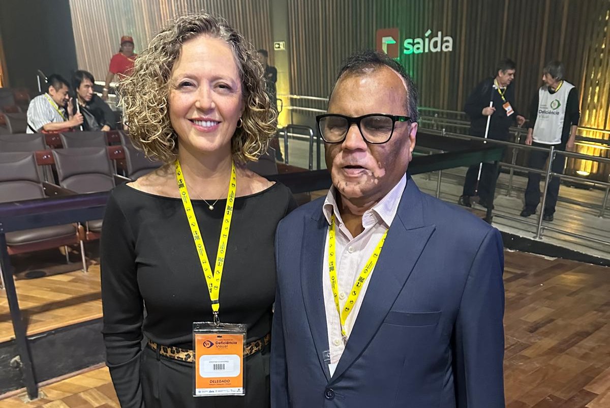 Cristina Chamorro y Santosh Kumar Rungta, vicepresidenta primera y presidente de la UMC